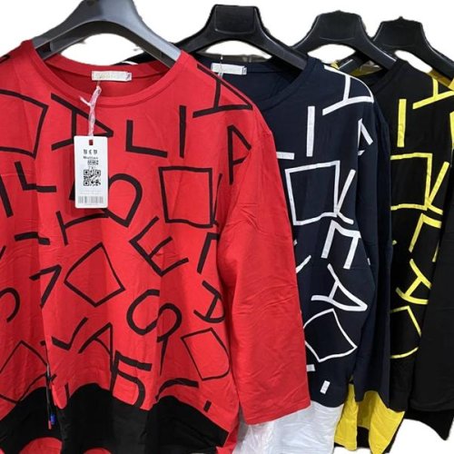 Свитер Immei (6XL-8XL) 6696 red (деми) Immei 6696 red