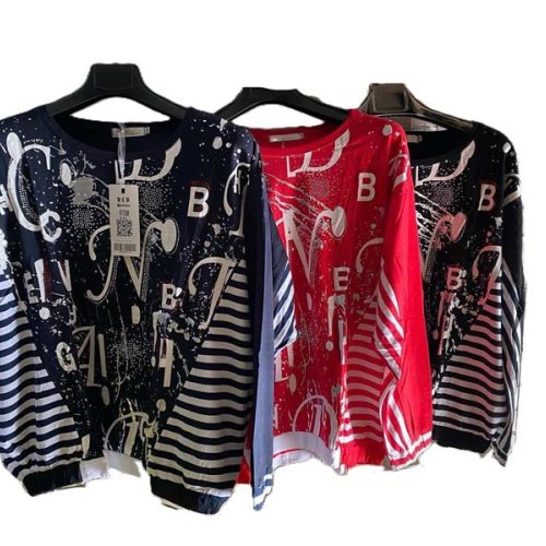 Свитер Immei (6XL-8XL) 6733 red (деми) Immei 6733 red