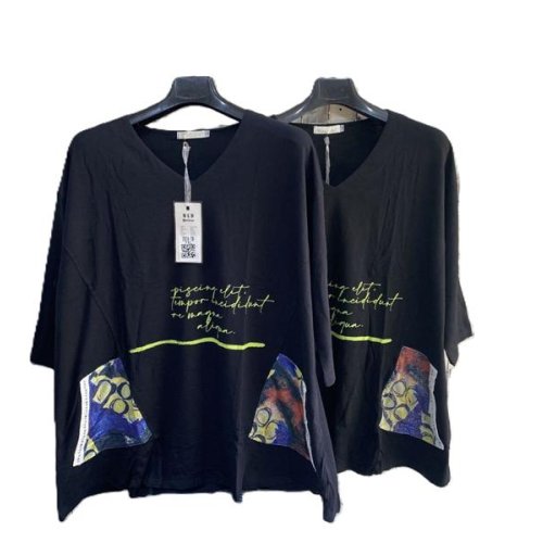 Свитер Immei (6XL-8XL) 7074-7 black (деми) Immei 7074-7 black