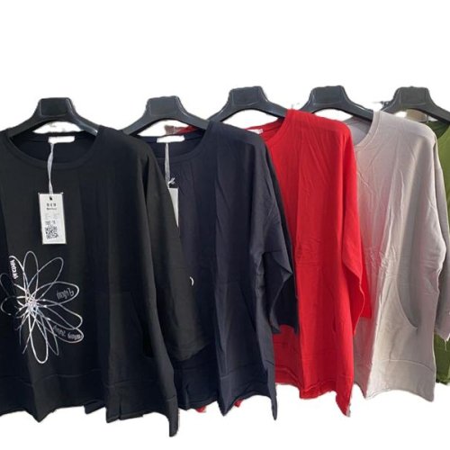 Свитер Immei (6XL-8XL) 7097-7 red (деми) Immei 7097-7 red