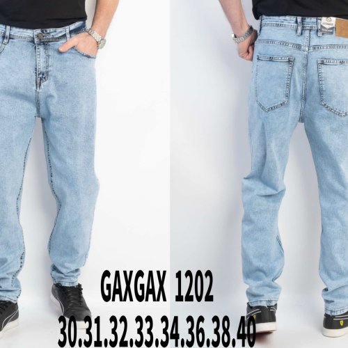 Джинсы Basanjiu (30-40) 1202 l.blue (деми) Basanjiu 1202 l.blue