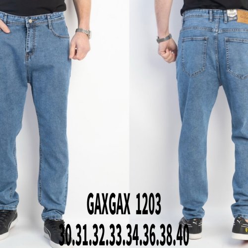 Джинсы Basanjiu (30-40) 1203 blue (деми) Basanjiu 1203 blue