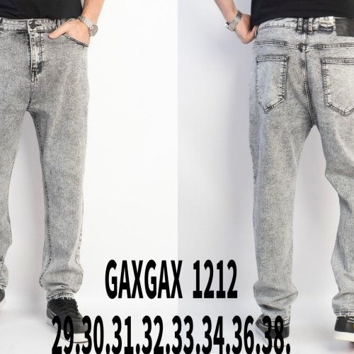 Джинсы Basanjiu (29-38) 1212 grey (деми) Basanjiu 1212 grey