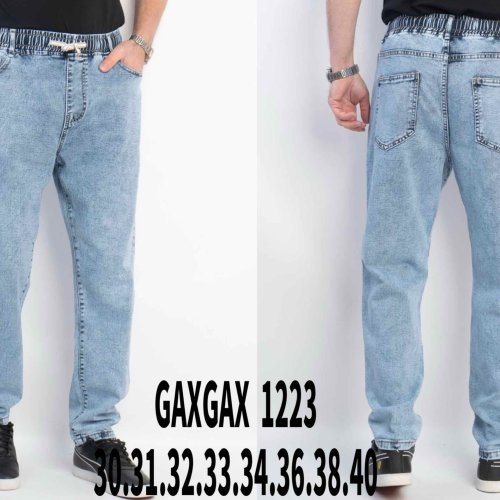 Джинсы Basanjiu (30-40) 1223 l.blue (деми) Basanjiu 1223 l.blue