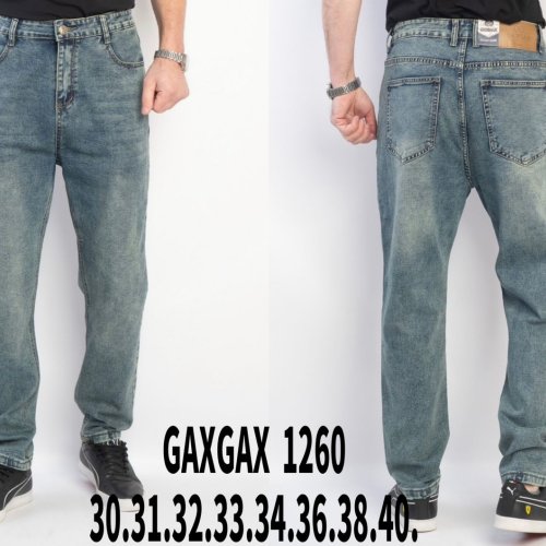 Джинсы Basanjiu (30-40) 1260 l.blue (деми) Basanjiu 1260 l.blue