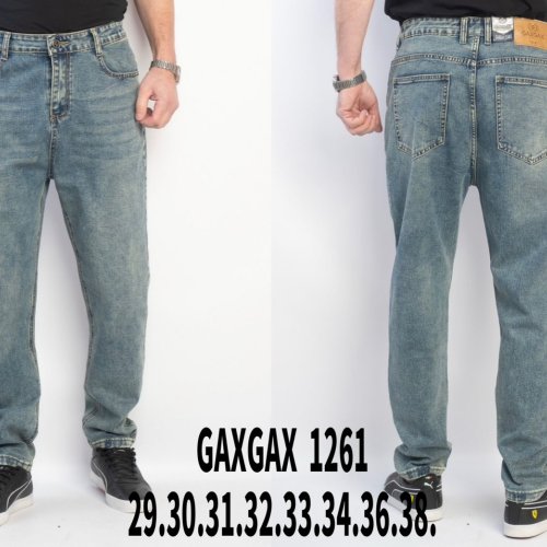 Джинсы Basanjiu (29-38) 1261 l.blue (деми) Basanjiu 1261 l.blue