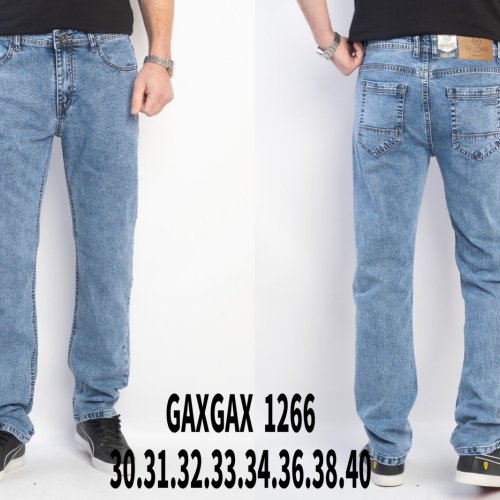 Джинсы Basanjiu (30-40) 1266 l.blue (деми) Basanjiu 1266 l.blue