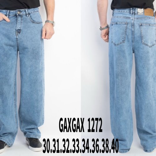 Джинсы Basanjiu (30-40) 1272 l.blue (деми) Basanjiu 1272 l.blue