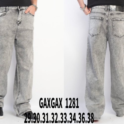 Джинсы Basanjiu (29-38) 1281 grey (деми) Basanjiu 1281 grey