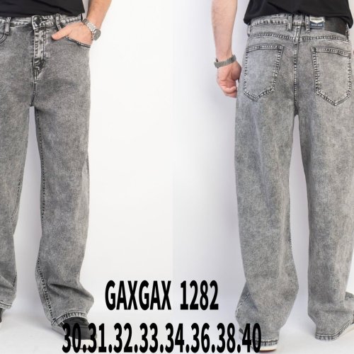 Джинсы Basanjiu (30-40) 1282 grey (деми) Basanjiu 1282 grey