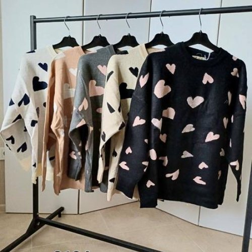 Свитер FSN (50-54) 2104 grey (деми) FSN 2104 grey