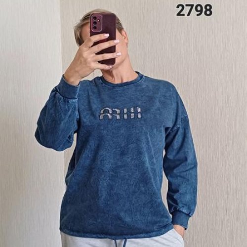 Свитер FSN (48-54) 2798 blue (деми) FSN 2798 blue