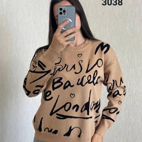 Свитер FSN (44-48) 3038 beige (деми) FSN 3038 beige