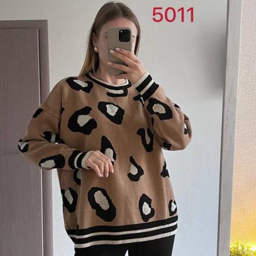 Свитер FSN (42-48) 5011 brown (зима) FSN 5011 brown