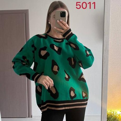 Свитер FSN (42-48) 5011 green (зима) FSN 5011 green