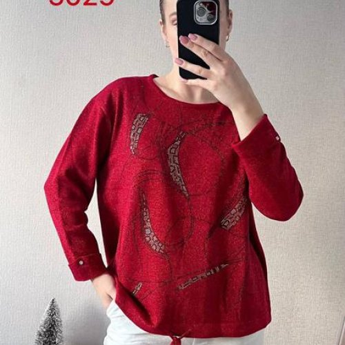 Свитер FSN (46-52) 5029-1 red (деми) FSN 5029-1 red