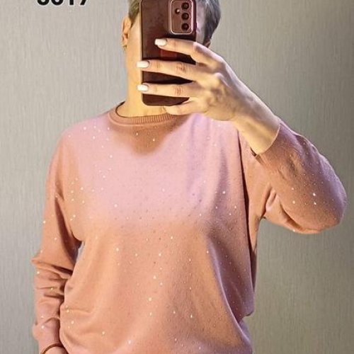 Свитер FSN (46-50) 5617 d.beige (деми) FSN 5617 d.beige