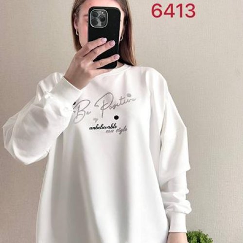 Свитер FSN (48-54) 6413 white (деми) FSN 6413 white