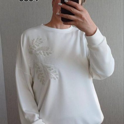 Свитер FSN (52-58) 6504 white (деми) FSN 6504 white