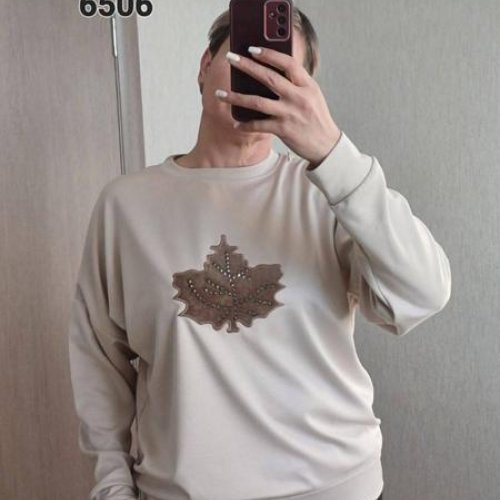 Свитер FSN (52-58) 6506 beige (деми) FSN 6506 beige