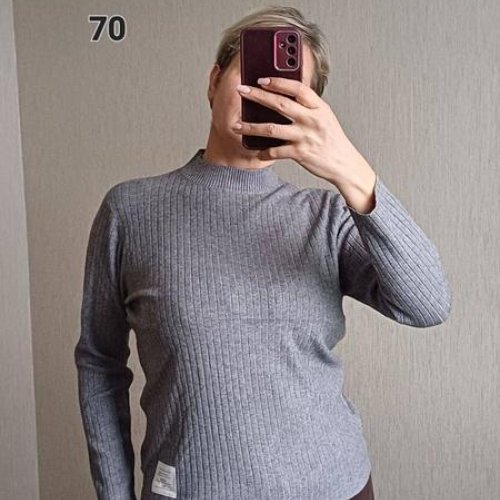 Свитер FSN (48-52) 70 grey (деми) FSN 70 grey