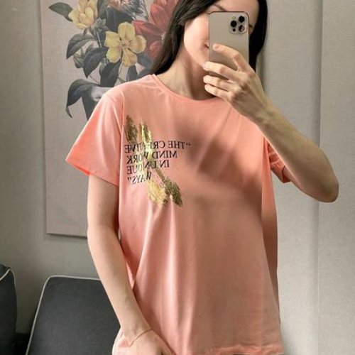 Футболка FSN (42-48) 7023 peach (лето) FSN 7023 peach