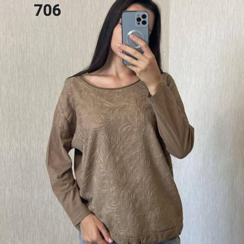 Свитер FSN (48-52) 706 brown (деми) FSN 706 brown