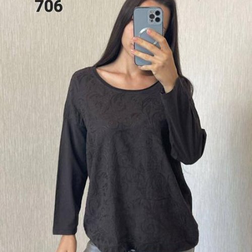 Свитер FSN (48-52) 706 d.grey (деми) FSN 706 d.grey