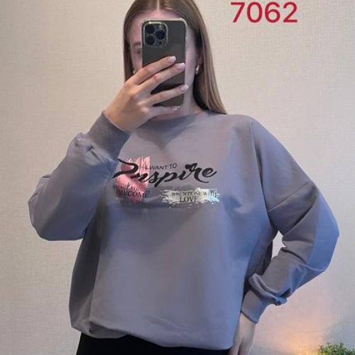 Свитер FSN (46-52) 7062 grey (деми) FSN 7062 grey