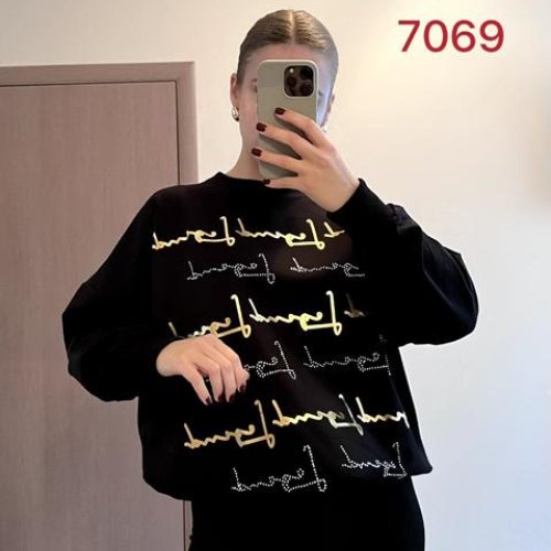 Свитер FSN (48-54) 7069 black (деми) FSN 7069 black