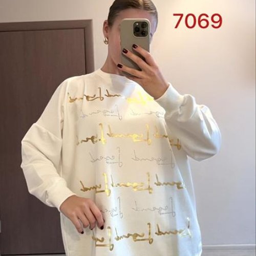 Свитер FSN (48-54) 7069 white (деми) FSN 7069 white