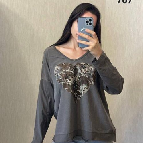 Свитер FSN (50-54) 707 grey (деми) FSN 707 grey