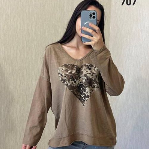 Свитер FSN (50-54) 707 l.brown (деми) FSN 707 l.brown