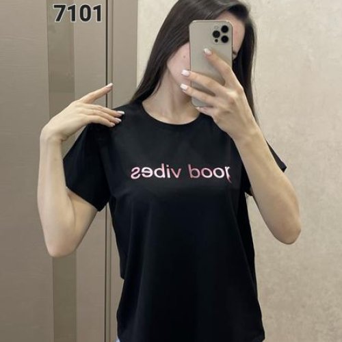 Футболка FSN (46-52) 7101 black (лето) FSN 7101 black