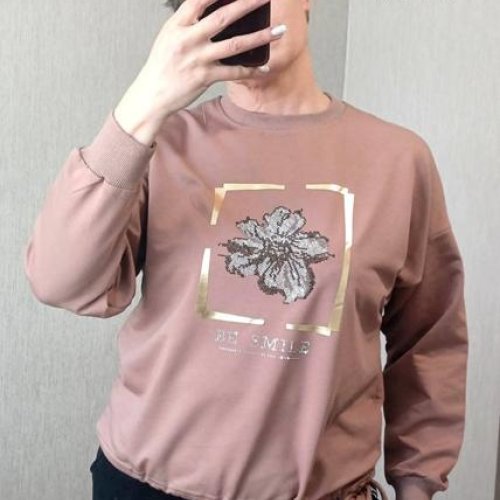 Свитер FSN (44-50) 7144 d.beige (деми) FSN 7144 d.beige