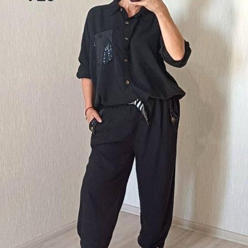 Костюм FSN (52-58) 726 black (деми) FSN 726 black