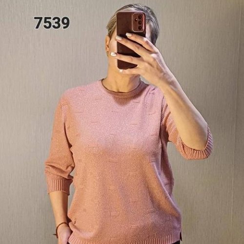 Свитер FSN (50-54) 7539 d.beige (деми) FSN 7539 d.beige