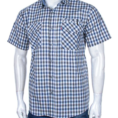 Рубашка Logaster (XL-5XL) A703-2 grey (лето) Logaster A703-2 grey