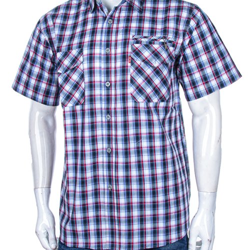 Рубашка Logaster (XL-5XL) A703-7 red (лето) Logaster A703-7 red