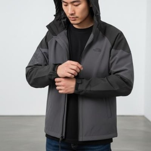 Ветровка Hous Of Timur (L-4XL) HT931 grey (деми) Hous Of Timur HT931 grey