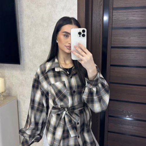 Рубашка Valentina (42-52) 8 grey (деми) Valentina 8 grey