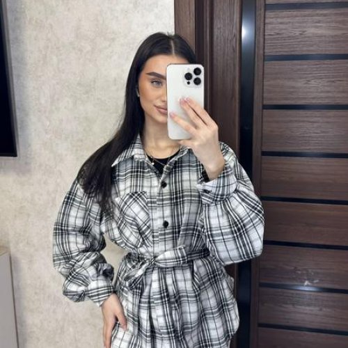 Рубашка Valentina (42-52) 8 l.grey (деми) Valentina 8 l.grey