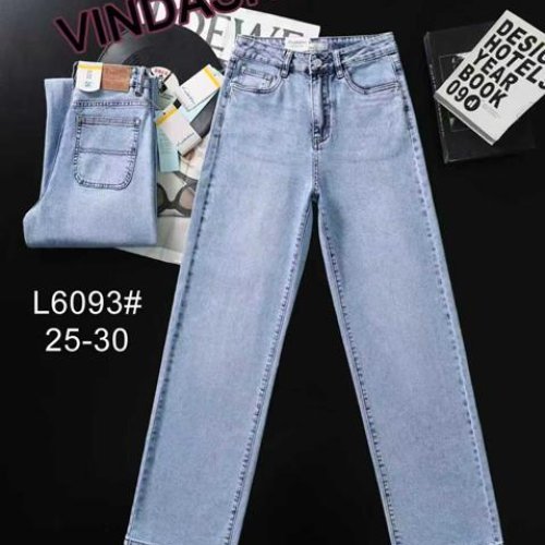 Джинсы Vindassion (25-30) L6093 l.blue (деми) Vindassion L6093 l.blue