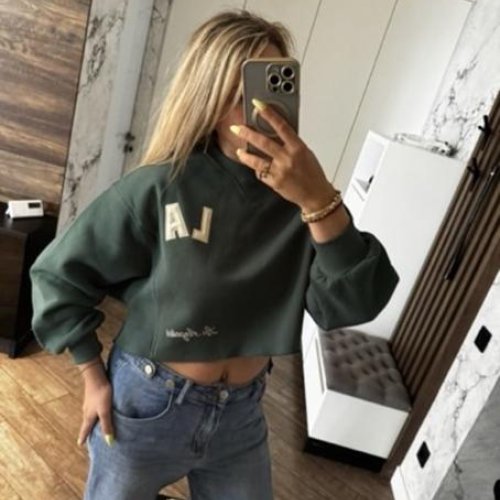 Свитер Lora (42-48) LR1103 green (деми) Lora LR1103 green