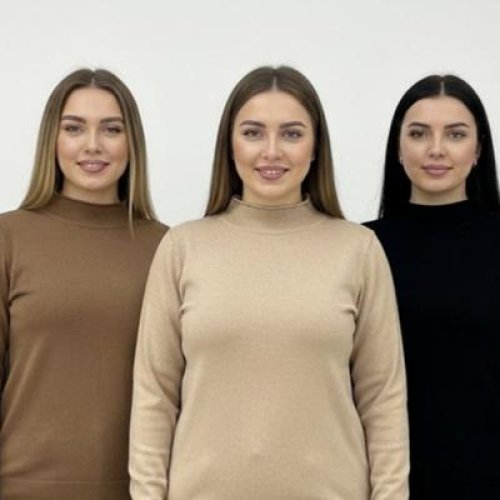 Свитер Lora (42-48) LR1111 beige (деми) Lora LR1111 beige