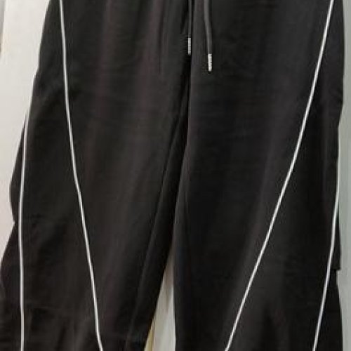 Штаны спорт Lora (M-L) LR1118 black (деми) Lora LR1118 black