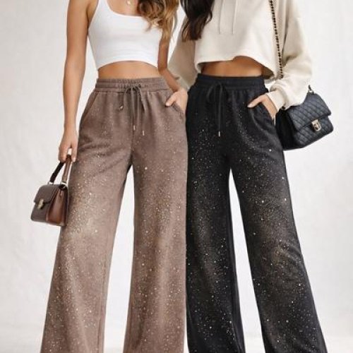 Штаны Lora (M-XL) LR1119 beige (деми) Lora LR1119 beige