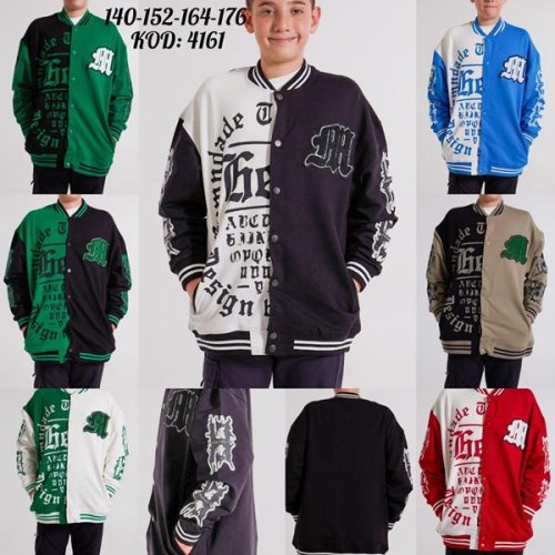 Кофта Meloria (140-176) 4161 black-green (деми) Meloria 4161 black-green