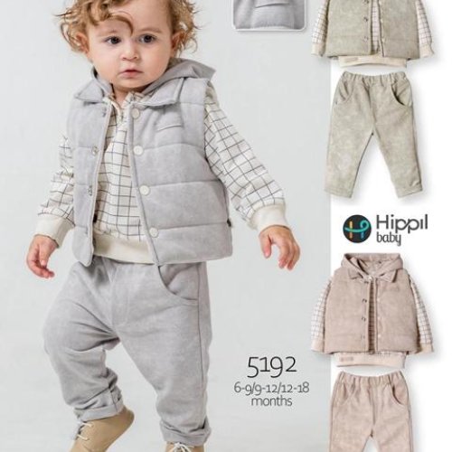 Костюм Meloria (0.6-1.6) 5192 grey (деми) Meloria 5192 grey