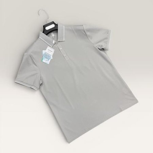 Футболка F.T.H (L-4XL) F825 grey (лето) F.T.H F825 grey